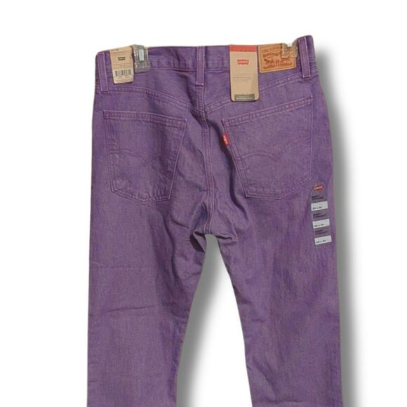 NWT - LEVIS WOMEN CONTOUR VALLEY PURPLE ANY SEASON JEANS  DESIGNED FOR THE FUN - Picture 4 of 8